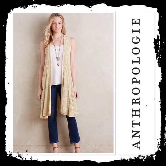 Anthropologie Sweaters - NWT Anthropologie Rosie Neira Turenne Vest
